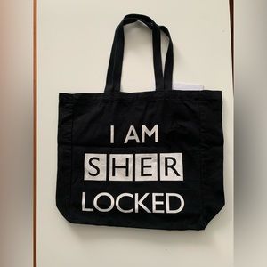 Black Tote Bag — I am Sherlocked